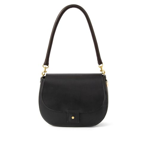 clare V Harriet purse black Clare V, Silver Lake, Looks Style, Nappa Leather, Heavy Weight, Saddle Bags, Making Out, Top Handle, Seventeen