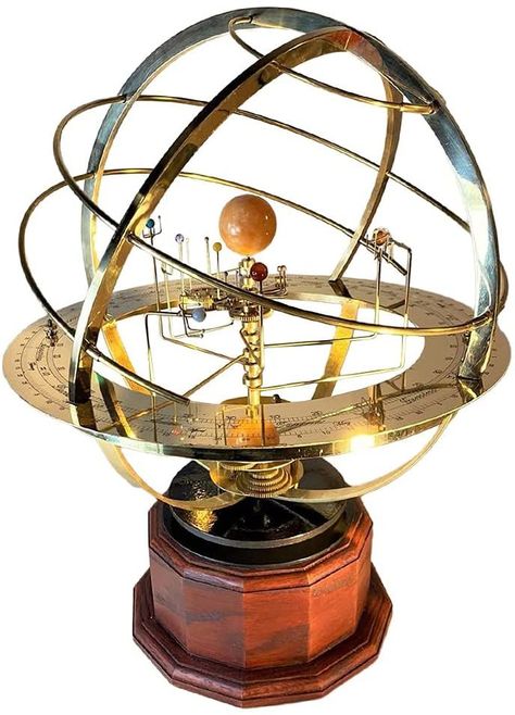 Model Of The Solar System, 9 Planets, Solar System Model, Moon Orbit, Armillary Sphere, Solar System Planets, System Model, 3d Modelle, The Planets