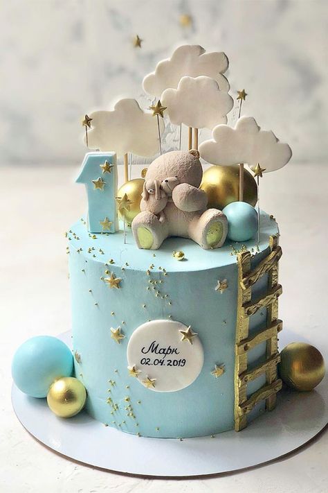 12 Best 1st baby birthday cake designs | first birthday cake ideas First Birthday Cake Ideas, Baby 1st Birthday Cake, Baby Birthday Cake, Birthday Cake Designs, Cake Designs For Boy, Half Birthday Cakes, Boys First Birthday Cake, Boys 1st Birthday Cake, Baby Boy Birthday Cake