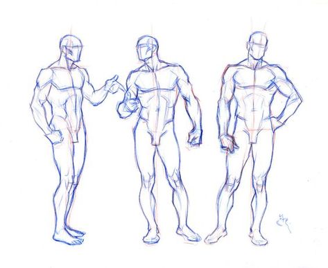 Character Design Collection: Male Anatomy - Daily Art Male Body Drawing, Tattoo Placements, Male Figure Drawing, Human Sketch, Modeling Poses, Human Figure Drawing, Anatomy Sketches, Different Poses, Arm Tattoos