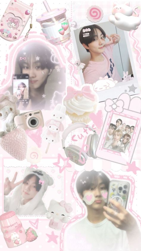 Req: sunnies <33 #jungwon #jungwonpinkwallpaper #jungwonwallpaper #cute #aesthetic #icons #pink Fake Boyfriend Video Call, Pink Walpaper, Icons Pink, Jelly Wallpaper, Cute Lockscreens, Kpop Iphone Wallpaper, Pink Aura, Kpop Drawings, Iphone Wallpaper Themes