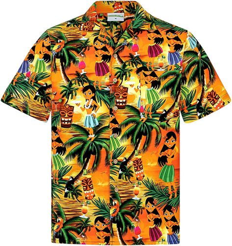 Chemise Hawaïenne Homme | Coton | S – 8XL | Orange | Aloha Filles | Cocktails | Plage | Paumes | Hawaii | Manches Courtes | Poche de Poitrine | Hommes: Amazon.fr: Vêtements et accessoires Girls Hawaiian Shirt, Hawaii Summer, Tropical Girl, Girls Pin, Top Secret, Aloha Shirt, Hawaii Shirt, Hawaiian Shirts, Fashion Mens