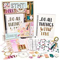 Diy Bullet Journal, Journaling Set, Diy Journaling, Wall Art Tutorial, Diy Agenda, Glitter Tape, Spiral Journal, Hand Lettering Practice, Glitter Frame