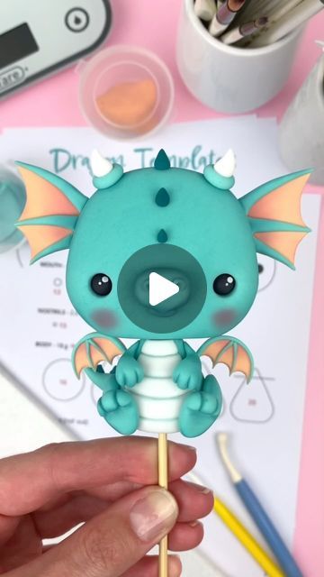 Crumb Avenue on Instagram: "Over 90 sets of printable templates!🥰 Link in bio.❤️  #cute #caketopper #dragon #cakedecorating #cake #craft #fondant #crumbavenue #crumbavenuetutorials" Fondant Templates, Dragon Cake, Cake Craft, Printable Templates, Baby Cake, Template Printable, Cake Toppers, Fondant, Link In Bio