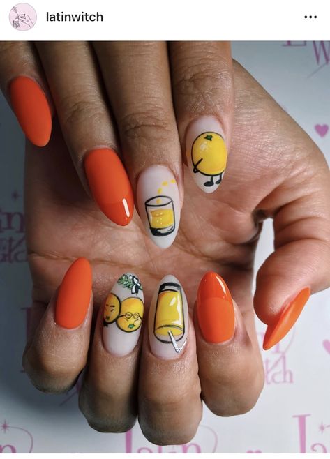 Orange Juice 🍊 Noah Kahan Nails, Noah Kahan, Orange Juice, Nail Ideas, Juice, Nail Designs, Nail Art, Orange, Tattoos