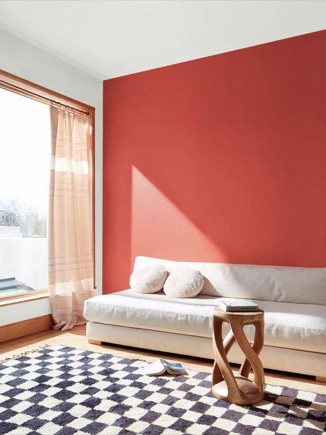 Benjamin Moore has chosen Raspberry Blush as their Color of the Year 2023. Beige Living Room Decor, Raspberry Blush, Kitchen Color Trends, Remodeling Trends, Green Bathroom Decor, Red Dining Room, Trending Paint Colors, Colorful Interior Design, Beige Living Rooms