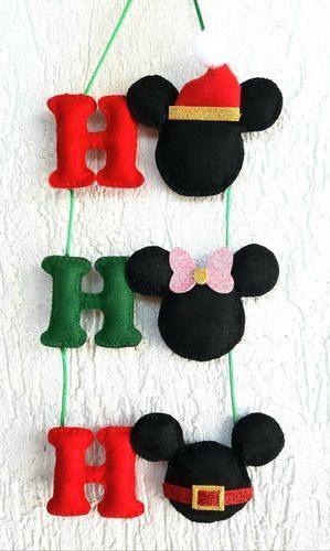 Cozy Office, Mickey Y Minnie, Felt Decorations, Disney Crafts, Busy Book, Disney Christmas, Christmas Day, Christmas Morning, Felt Crafts