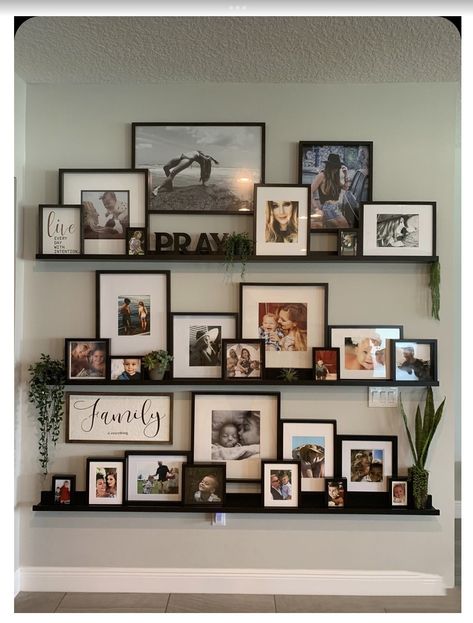 Photo wall collage ideas