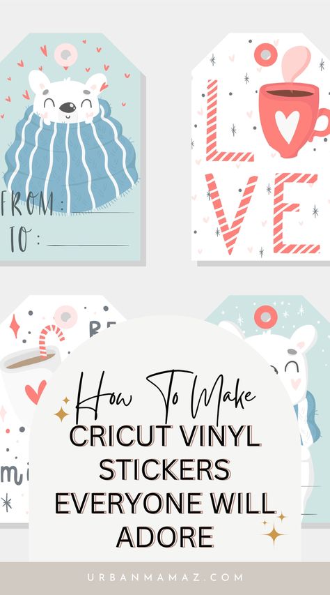 Wondering how you can make Cricut vinyl stickers that everyone will adore? Check out this blog on how to make vinyl stickers with Cricut that are full of style. Cricut Vinyl Stickers, Stickers With Cricut, Stickers At Home, Cricut Vinyl, Vinyl Stickers, Cricut Projects, Vinyl Sticker, At Home, Cricut