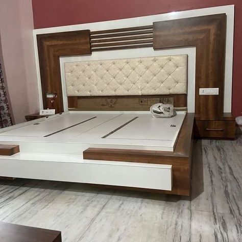 Bed Designs 🔥✨️👌 . . . . . . #bedroomdecor #bedroomdesign #beddesign #bedroomdecoration #homedesignsdworld #reeelitfeelit #bedroomgoals #interiordecoratingideas #explorepage #interiordesign #fypシ゚viralシ2024fyp #beforeandafter #beddecor #dailylifehacks #indianfoodie #amitabhbachchan #papercrafts #smrithimandana Latest Cot Designs, Ply Bed Design Modern, Cot Headboard Design, Ply Bed Design, Mdf Bed Design, Double Bed Design Wooden Modern, Cot Designs Bedrooms Beds, Cots Designs Bedrooms Beds, Wooden Cot Design