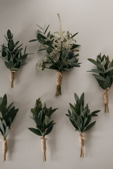 Boho Wedding Bouquet Olive, Olive Branch Boutonniere, Wedding Flowers Olive Branches, Olive Branch Decor Wedding, Olive Branches Wedding Decor, Olive Buttonhole, Olive Decoration Wedding, Olive Wedding Decor, Olive Branch Wedding Decor