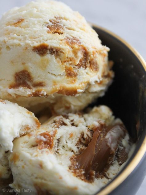 Caramel Ice Cream Recipe, Ice Cream Recipes Machine, Gluten Free Ice Cream, Salted Caramel Ice Cream, Gelato Ice Cream, Ice Cream Maker Recipes, Ice Cream Mixture, Caramel Ice Cream, Easy Ice Cream