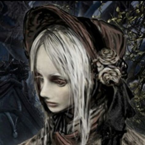 The Doll Bloodborne Icon, The Doll Bloodborne, Bloodborne Icon, Bloodborne Pfp, Soul Game, Demon Souls, Deep Art, Best Icons, Elden Ring