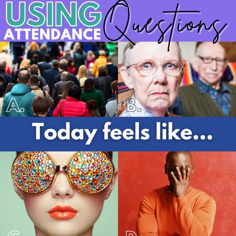 How to Use Attendance Questions for SEL in the Secondary Classroom — Mud and Ink Teaching Attendance Questions, Absent Work, Class Routine, How Ya Doin, Class Meetings, Teaching Poetry, Poetry Ideas, Secondary Classroom, Big Six