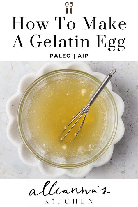 Aip Gelatin Recipes, Aip Egg Substitute, Replacement For Eggs, Gelatin Egg, Aip Condiments, Anti Candida Recipes, Peanut Free Desserts, Aip Treats, Aip Foods