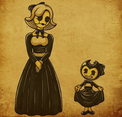 Bendy And The Dark Revival Alice, Betty Bendy And The Dark Revival, Bendy And The Dark Revival Fanart, Bendy Ink Demon, Chum Bucket, Ink Machine Bendy, Indie Horror Games, Joey Drew Studios, Bendy Y Boris