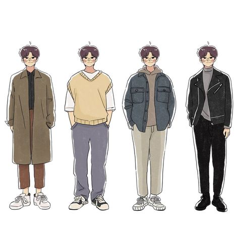 Guy Outfits Reference, Guy Fashion Drawing, Mens Clothes Drawing Reference, Varsity Jacket Drawing Reference, Male Clothes Sketch, Drawing Clothes Outfits Sketch Male, Outfit Design Drawing Male Casual, Cool Male Outfits Drawing, Anime Outfit Men