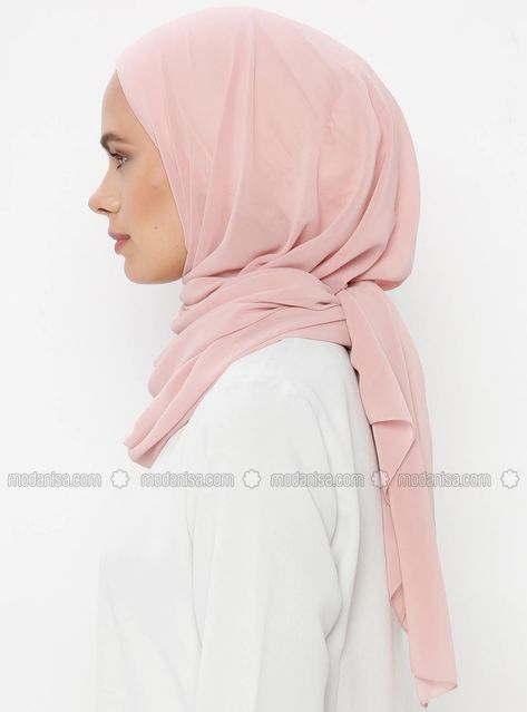 Powder - Plain - Viscose - Shawl Under Scarf, Hijab Caps, Chiffon Hijab, Chiffon Shawl, Instant Hijab, Muslim Fashion, Head Scarf, Formal Wear, Hijab Fashion