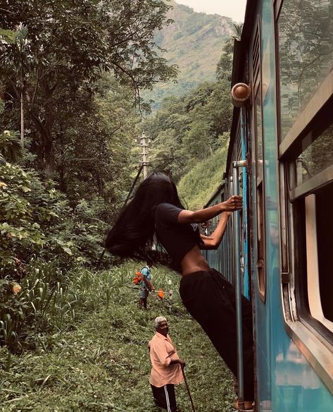 Megan Milan, Minimal Style Outfits, Girl Train, Hippie Aesthetic, Train Pictures, Beach Lifestyle, Summer Memories, Magical Forest, Tropical Vibes