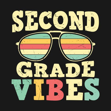 Second Grade Tshirt, Second Grade Tshirt Ideas, Second Grade Team Shirts, 1st Grade Tshirt, Second Grade Teacher Shirts, 2nd Grade Tshirts, Tshirt Stencils, Second Grade Shirts, Back To School 5th Grade