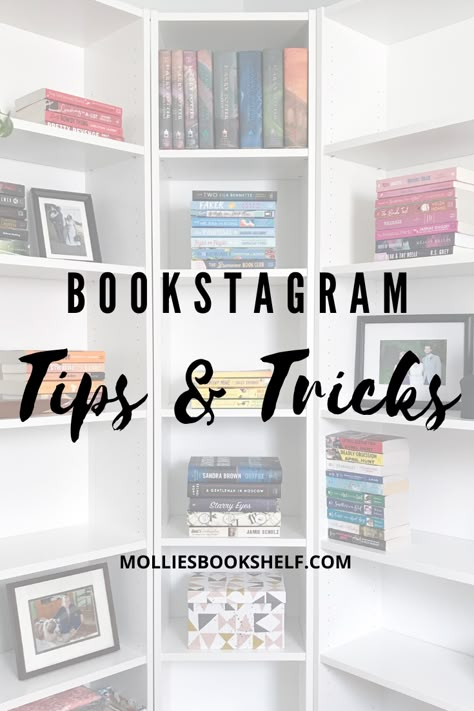 Bookstagram Tips & Tricks — Mollie's Bookshelf Book Instagram Pictures, Meet The Bookstagrammer, Bookstagram Posts, Places To Read, Bookstagram Aesthetic, Book Blogging, Book Photography Instagram, Bookstagram Ideas, Bookstagram Inspiration