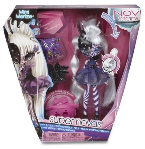 2013 - Novi Stars -  Super Novas (Wave 1) - Mimi Merize Novi Stars, Living Dead Dolls, Dream Doll, Doll Photography, Monster High Dolls, Cute Toys, Custom Dolls, Porcelain Dolls, Box Art