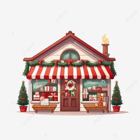 christmas shop store holiday market vector illustration christmas door christmas gift png Christmas Door Illustration, Story Boxes, Shopping Clipart, Xmas Shopping, Illustration Christmas, Gift Png, Shop Illustration, Holiday Market, Holiday Store