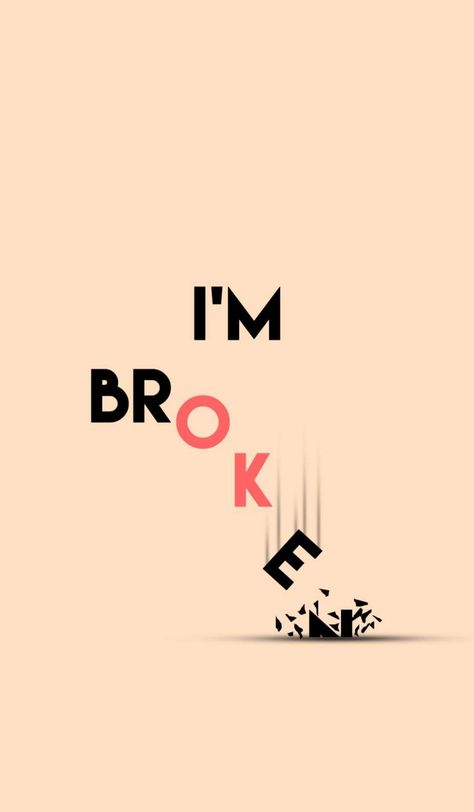 Broken Background, Dope Pictures, Broken Iphone, Clever Logo Design, Typographic Logo Design, Clever Logo, 타이포그래피 포스터 디자인, Breaking Point, Text Logo Design