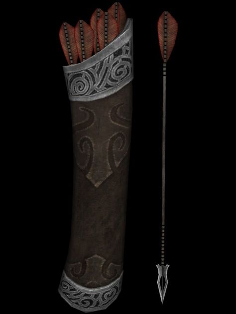 Arrow Skyrim Armor, Bow Drawing, Bow Arrows, Skyrim, Archery, Cowboy Boots, One Piece, Tattoos, Boots