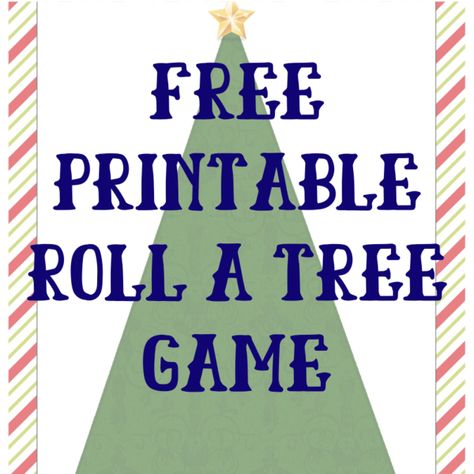 I love playing games with the kids that we can all play together.  Because the boys are a few years older than their sister, finding a game the boys will want to play that isn’t too hard for their sister can be a challenge. This fun Roll a Tree Christmas game is one that we can all play because it’s nothing but luck of your roll to see who will win.  Make sure you print out your Roll a Tree Christmas game so it’s all ready to go when you want to play. Christmas Poke A Tree Game, Roll A Dice Drawing Games Christmas, Dice Rolling Christmas Game, Roll A Reindeer Printable Game, Roll A Christmas Tree Dice Game Free Printable, Christmas Game, Play Together, Who Will Win, Tree Free