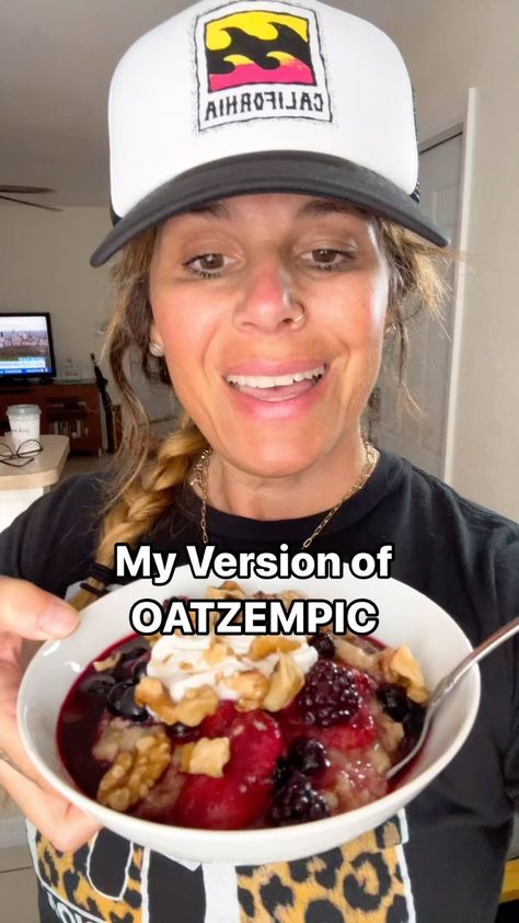 Oatzempic Recipe, Oatzempic Drink, We Can Do Hard Things, Do Hard Things, Health Nutrition, Nutrient Dense, A Bowl, Healthy Foods, Oats