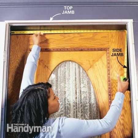 How to Weatherstrip a Door Door Sweeps, Diy Handyman, Door Weather Stripping, Door Sweep, Family Handyman, Diy Home Repair, Replace Door, Old Door, Weather Stripping