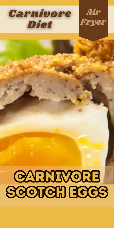 Try this delicious Carnivore Scotch Eggs recipe. For more recipes follow my page. #carnivorediet #carnivore #healthyrecipes #upgradedhealth #recipes Carnivore Scotch Eggs, Carnivore Syrup, Carnivore Egg White Recipes, Caveman Diet Recipes, Scotch Eggs Recipe, Egg White Recipes, Metabolism Foods, Caveman Diet, Ketogenic Desserts