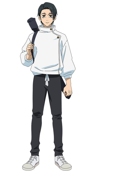 Yuta Okkotsu Uniform, Yuta Full Body Photo Jjk, Jujitsu Kaisen Characters, Yuta Okkotsu Cosplay, Jjk Reference, Jjk Boys, Yuta Jjk, Jjk Yuta, Okkotsu Yuta