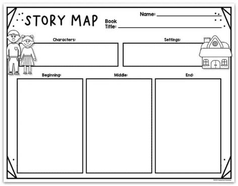 Story Map Template, Story Elements Anchor Chart, Story Map Graphic Organizer, Teaching Story Elements, Elements Of Literature, Free Graphic Organizers, Post Reading Activities, Graphic Organizer Template, Improve Reading Comprehension