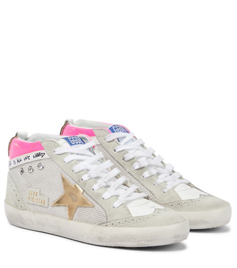 Sports Silhouettes, Golden Goose Mid Star, Golden Goose Mid, Love Is All We Need, Preppy Shoes, Golden Goose Sneakers, Shoe Inspo, Golden Goose Shoes, Cute Preppy Outfits