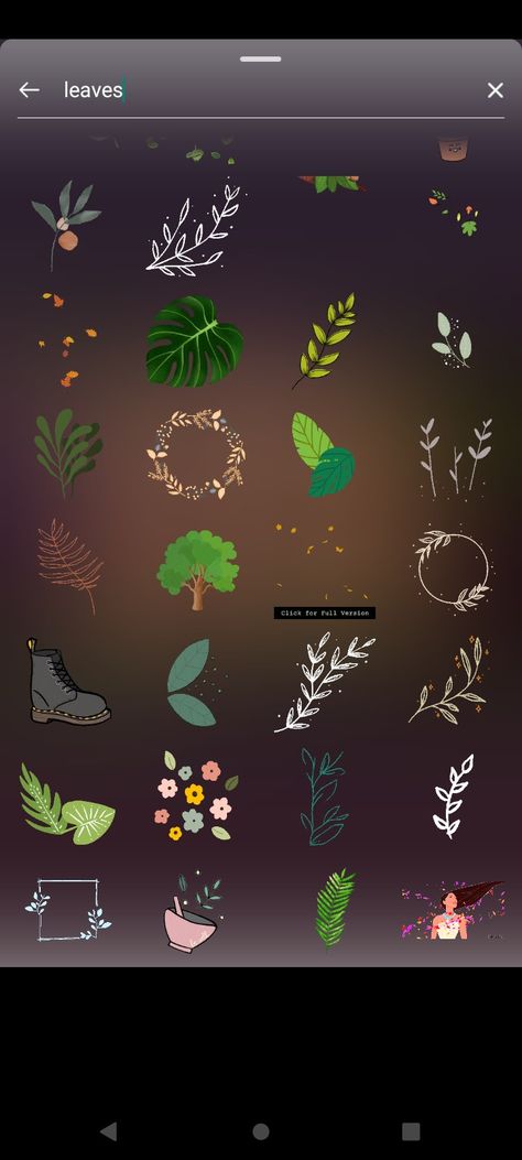 Instagram stickers #leaves #deco #stories Gif Insta, Ig Tips, Insta Gifs, Ig Gif, Ig Stickers, Instagram Sticker, Stickers Instagram, Instagram Code, Gifs Instagram