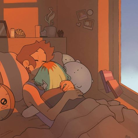 Wlw Cuddle Art, Amity X Luz, The Owl House Lumity, Luz And Amity, Owl House Lumity, Luz X Amity, Gay Art, Disney Drawings, The Owl House