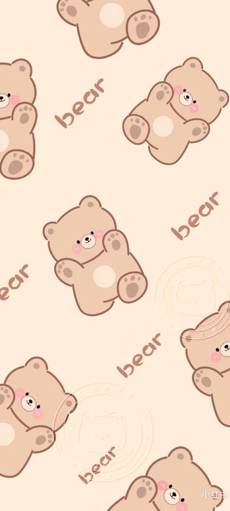 Cosy Wallpaper Aesthetic, Cute Teddy Bears Wallpaper, Cute Bear Wallpaper Iphone, Wallpaper Bear Cute, Bear Astethic, Bear Wallpaper Aesthetic, Phone Wallpaper Themes, Cute Bear Wallpaper, Cute Background Pictures