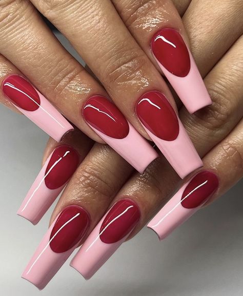 Pink Gel Polish, 2023 Pink, Pink Gel, Heart Nails, Fire Nails, Dream Nails, Funky Nails, Pretty Acrylic Nails, Chic Nails