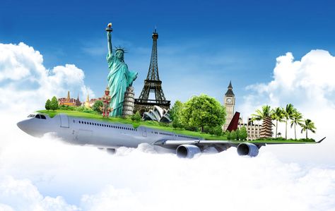 Travel the world. Background concept by airplane , #ad, #world, #Travel, #Background, #airplane, #concept #ad Voyage New York, Photo Png, Piece By Piece, Global Education, Gdansk, Tallinn, Vilnius, Krakow, Travel Goals