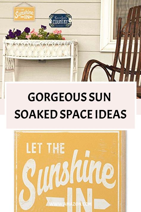 #ad #sponsored Step into your own sun-soaked space with these inspiring ideas and tips for creating a warm and inviting atmosphere. Whether you're looking to brighten up a cozy corner or transform an entire room, discover how to infuse natural light, vibrant colors, and earthy textures into your home. Embrace the warmth of the sun and bring a touch of summer indoors all year round. Earthy Textures, Space Ideas, Wood Wall Decor, Open Road, Cozy Corner, The Sunshine, Wood Wall, Hanging Signs, Natural Light