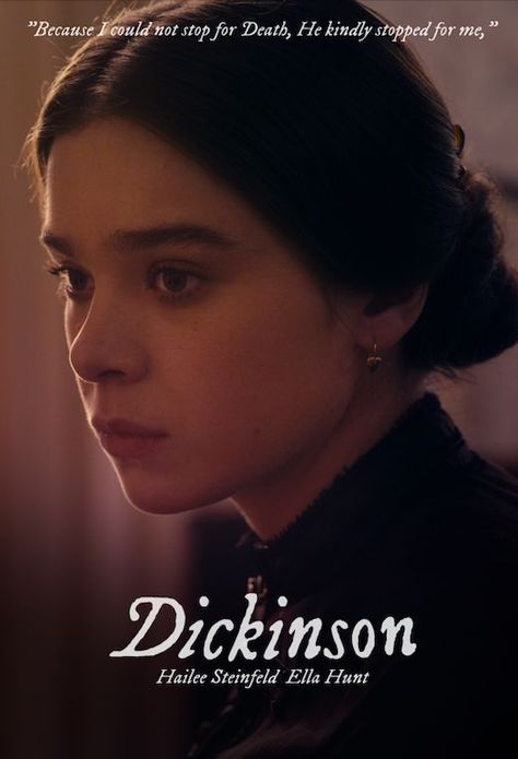 Emily Dickinson Movie, Dickinson Poster, Be With You Movie, Poster Room, Emily Dickinson, Fame Dr, Poster Ideas, Hailee Steinfeld, Lily Collins