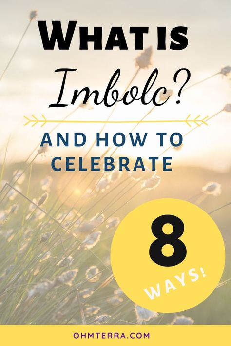 Here are 8 ways to celebrate the pagan holiday of Imbolc. Learn the meaning of Imbolc and where is came from. What goddess is associated with Imbolc? Find out! #imbolc #wiccan #sabbat #witch #witchcraft Celtic Deities, Pagan Festivals, Irish Folklore, Spiced Wine, Poppy Seed Cake, Wealth Dna Code, Dna Code, Tarot Astrology, Wealth Dna