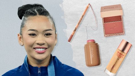 The 26 Makeup Products Olympic Gymnast Suni Lee Uses Best Beauty Advent Calendar, Fashion Newsletter, Beauty Advent Calendar, Celebrity Look, Travel Wedding, Celebrity Entertainment, Gymnast, Makeup Products, Hair And Nails