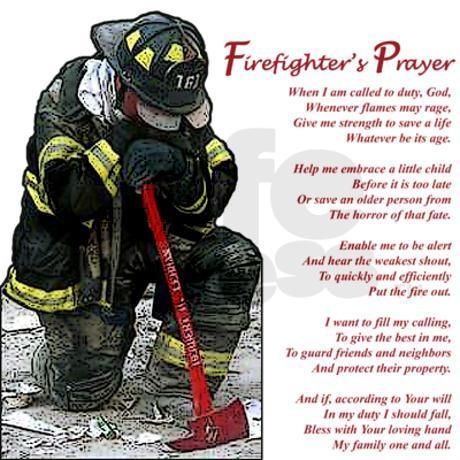 This is the prayer that is on the back of my husband coin I gave him on our wedding day. Firefighter Inspiration, Firefighters Prayer, Firemen Quotes, Fireman's Prayer, Firefighter Art, Firefighter Wedding, Firefighter Paramedic, Firefighter Pictures, Firefighter Decor