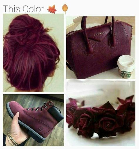 Cranberry Hair Color, Cranberry Hair, Pelo Color Borgoña, Hair Color Burgundy, Trendy Hair Color, Hair Dos, Trendy Hairstyles, Cut And Color, Pretty Hairstyles