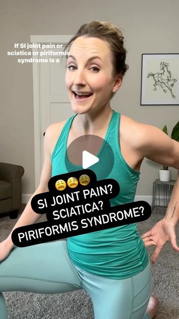 Megan Dahlman on Instagram: "👋 Hey, have you been experiencing deep hip pain - like from sciatica, your SI joint or piriformis syndrome? (Or maybe you have no idea what the culprit is!🤷‍♀️)  Always, always, always the best way to get rid of pain is to fix 3 things:   ✔️ Improve the Strength of your muscles in that area  ✔️ Improve the mobility/Flexibility of that joint   ✔️ Improve the Posture/alignment of that joint   I love showing you great hip stretches to help alleviate your hip pain, but that’s only ONE FIX. 😏   If you want to get rid of that deep hip pain for good, you need to build up the strength of your glutes, too!!   💥 These 3 glute exercises will do wonders for your hips - trust me!!   1️⃣ Glute bridges - 10-15X  2️⃣ Clamshells - 10-15X per side (exhale when lifted)   3️⃣ Hip Pain Exercises For Women, Hip Pain Relief Stretching, Hip Stretches For Pain, Piriformis Syndrome Exercises, Posture Alignment, Mobility Flexibility, Sciatic Nerve Pain Relief, Glute Medius, Hip Pain Relief