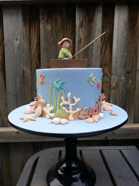 Marine Biologist's 40th Diver Cake, 40th Birthday Cake, Mom Ideas, 40th Birthday Cakes, 13th Birthday Parties, Marine Biologist, Southern Highlands, Nsw Australia, Ocean Inspired