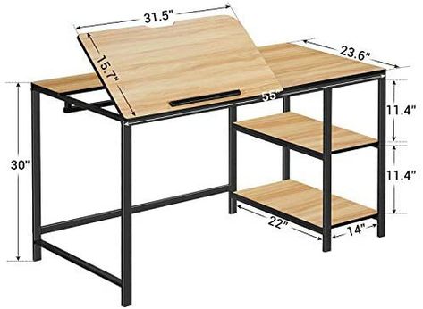 Craft Workstation, Home Art Studios, Desk Drawing, Drawing Desk, Art Studio Room, Small Studio Apartment, Drafting Table, Drawing Table, Art Studio At Home